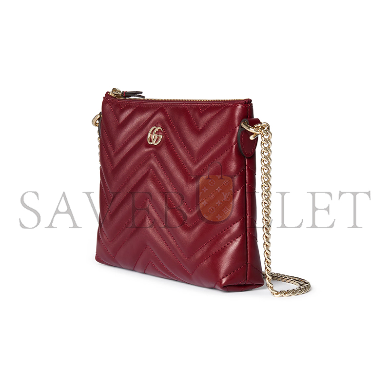 G*u*i gg marmont pochette with chain 837742 (21*15*3.5cm)